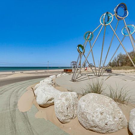 Walk To Beach Lake Michigan Getaway! Muskegon Ngoại thất bức ảnh
